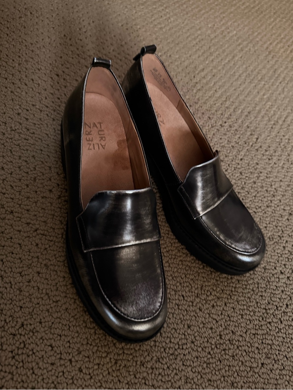 Naturalizer lug style loafer